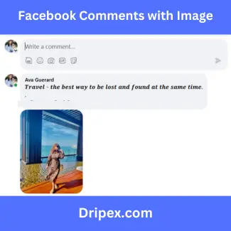 Facebook Comments with Image