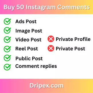 Buy 50 Instagram Comments